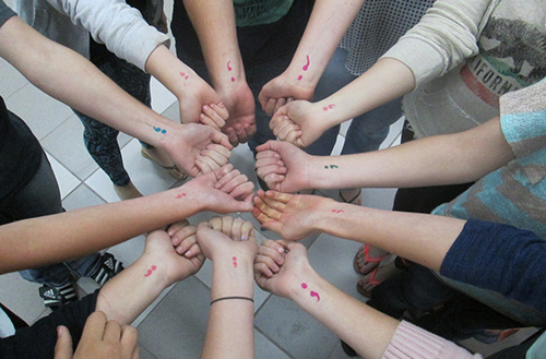 Skrivtecken sätter fokus på psykisk ohälsa